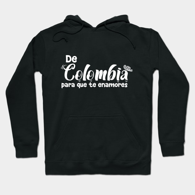 Orgullo Colombiano Hoodie by hummingbird_23